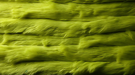 The vibrant and tangled pile of green fur exudes a wild and untamed energy, beckoning viewers to embrace their inner animalistic instinctsの素材
