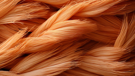 Vibrant and intricate, the delicate orange feathers capture the essence of nature's artistry through their soft and natural fibersの素材