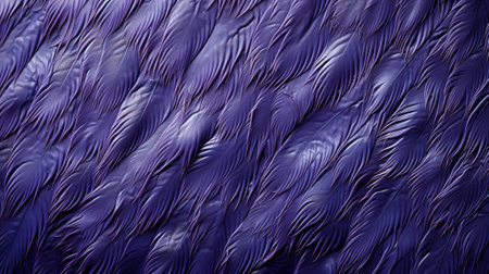 A vibrant peacock feather captures the essence of nature's beauty in its rich shades of blue, beckoning us to embrace the wonders of the animal kingdom in the great outdoorsの素材