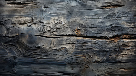 An intimate view of nature's intricate design captured in a mesmerizing abstract image of a woodの素材