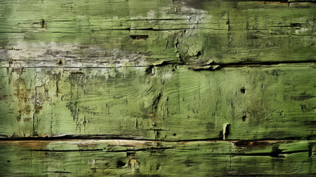 Vibrant shades of green envelop the rustic texture of a wooden forest, inviting one to immerse in the natural beauty of the great outdoorsの素材