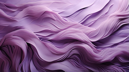 An enchanting blend of lilac and purple swirls, this abstract artwork captures the beauty and fluidity of a wave, evoking a sense of wonder and imaginationの素材