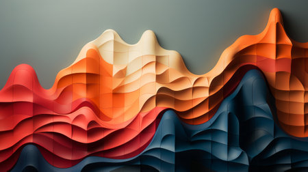 A vibrant swirl of hues dances across a somber canvas, evoking the beauty and complexity of abstract artの素材