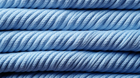 A twisted, weathered rope reveals its rugged strength and enduring spirit in the great outdoorsの素材