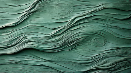 A mesmerizing abstract artwork featuring a vibrant teal surface resembling rippling water, evoking a sense of tranquility and creativityの素材
