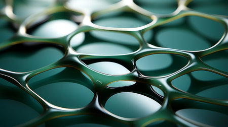 A sharp contrast of vibrant colors evokes a sense of precision and creativity, with the scissors serving as a focal point within the circular compositionの素材