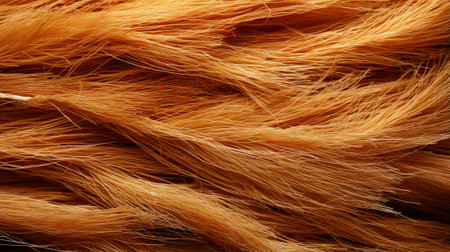 A mesmerizing macro shot showcasing the intricate patterns and texture of a furry coat, evoking a sense of softness and warmthの素材
