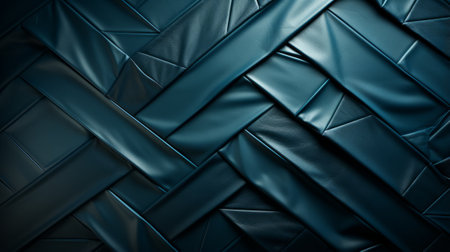 An intricate image of an ethereal abstract, showcasing the vibrant texture and bold color of a deep blue fabricの素材