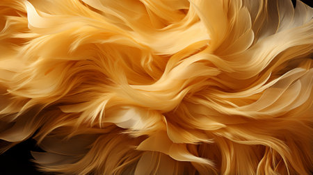 A delicate symbol of warmth and happiness, the yellow feather invites us to embrace the beauty of nature and the joy it bringsの素材