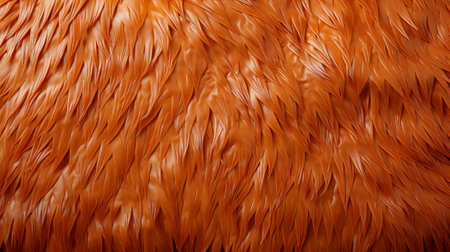 Captivating colors and textures collide in this striking close up of a natural fur, showcasing the intricate patterns and warm hues of an animal's hairの素材