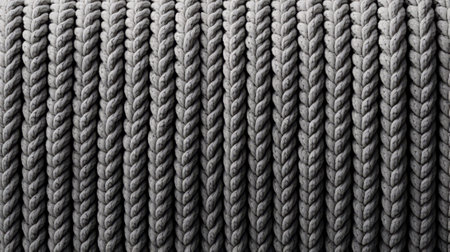 A taut rope reveals the tension and determination of a climber, capturing the essence of adventure and the struggle to reach new heightsの素材