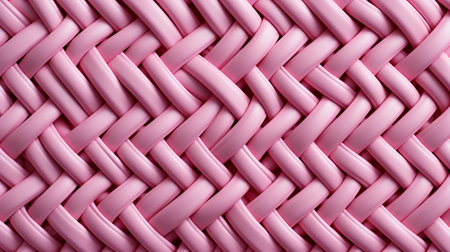 A vibrant masterpiece of textured pink fabric, intricately woven into a mesmerizing pattern, exuding the essence of artistic expression and fashionの素材