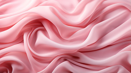 A delicate blend of soft lilac, sweet pink, and warm peach hues intertwine in a dreamy fabric that evokes feelings of femininity and eleganceの素材