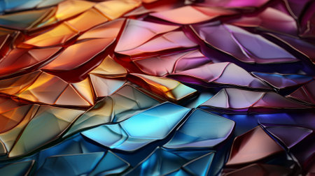 A vibrant canvas of intricate textures and bold hues, showcasing the boundless creativity and beauty of artの素材