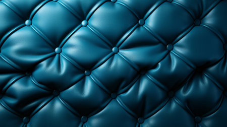 Indulge in luxurious comfort with the rich blue leather of this indoor chair, a stylish statement piece that invites you to relax and unwindの素材