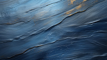 An ethereal depiction of rippling water on a serene blue canvas, capturing the essence of nature's fluid beauty in an abstract outdoor settingの素材