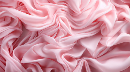 A delicate bouquet of peach and lilac rose petals intricately woven into a soft pink fabric, exuding a romantic and feminine essenceの素材