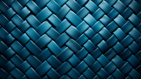 A mesmerizing abstract design of intricate patterns woven into a sea of calming blueの素材