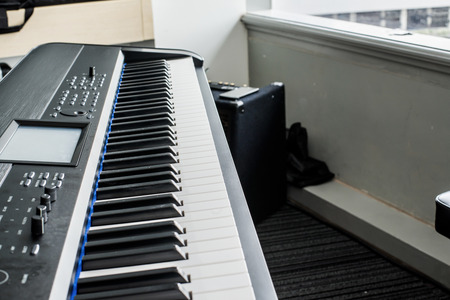 Piano Keyboard synthesizerの写真素材