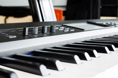 Piano Keyboard synthesizerの写真素材