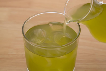 green teaの写真素材