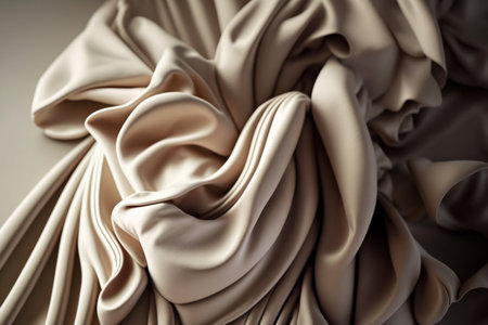 Fabric silk texture. tissue, textile, cloth, fabric, material, texture. photo studioの素材