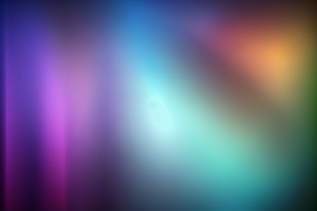 abstract colorful background with bokeh defocused lights and shadowの素材