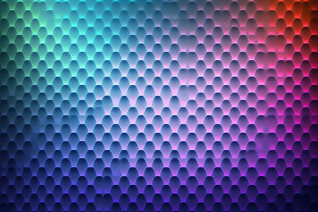 Hexagon abstract background. Vector illustration. Gradient mesh.の素材