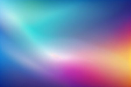 abstract background with blurred rainbow colors. Vector illustration for your designの素材