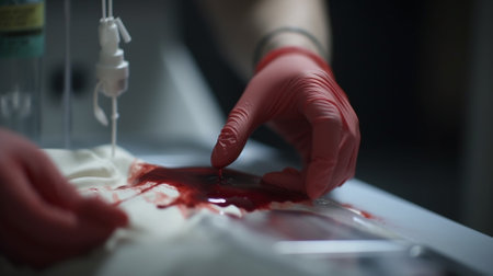 Blood donation. Blood donation concept. Blood transfusion. Blood donation.の素材