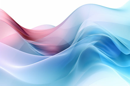 abstract background with smooth lines in blue and pink colors, vector illustrationの素材