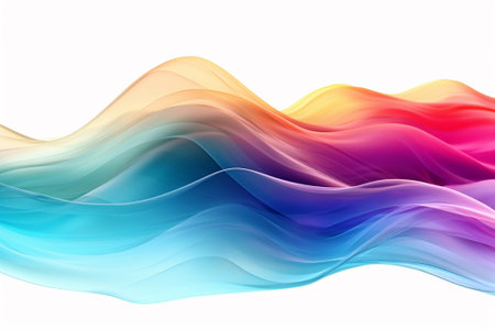 Abstract colorful background. Vector illustration. Eps 10. Color flow.の素材