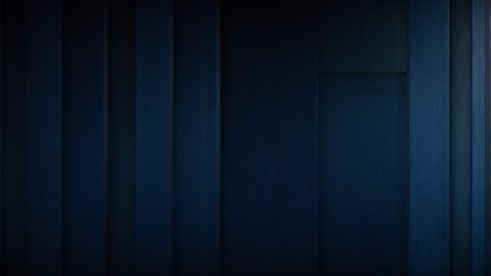 Dark blue wooden background or texture with copy space for text or imageの素材