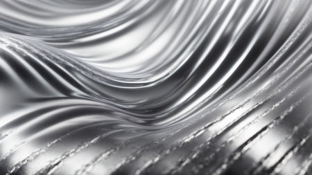 abstract metallic background with some smooth lines in it (see portfolio for more in this series)の素材