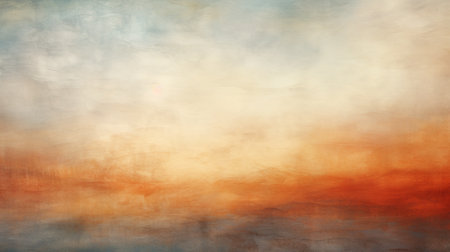 Abstract background of blue, orange and yellow colors with grunge textureの素材