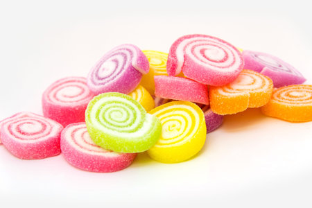 Marshmallow with Gelatin Dessertの写真素材