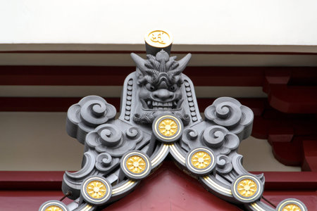 the Buddha Tooth Relic Temple and Museum situated in Chinatown, Singapore