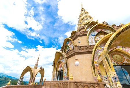 Phasornkaew Temple ,that place for meditation that practices, Phetchabun province of Thailand の写真素材