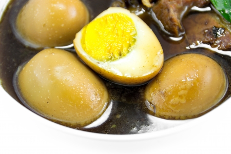 thai food Palo, sweet pork and salted egg stewの写真素材