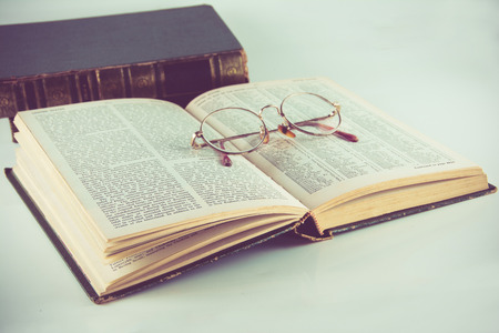 vintage bookの写真素材