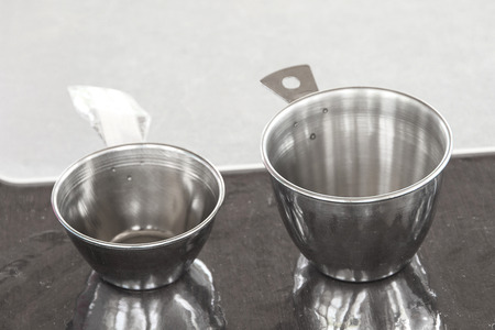 measuring cup  baking and cookingの写真素材