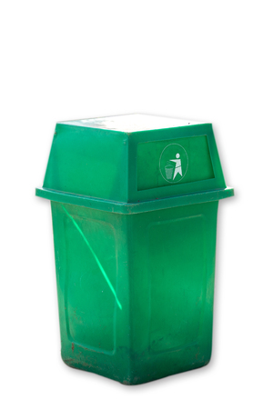 green recycling containerの写真素材