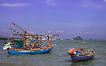 Local fishing boats.のeditorial素材