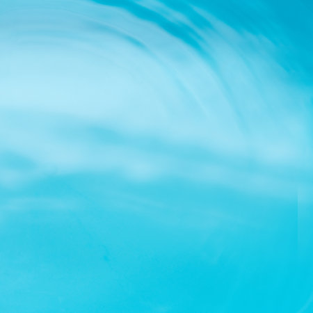 Crystal clear, turquoise water square background using for beauty, cosmetics and transquil design.の写真素材