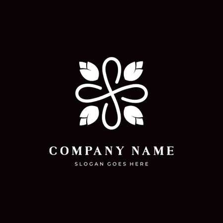 Illustration home Furnishing Scent Logo Conceptのイラスト素材