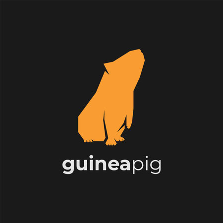 ILLUSTRATION OF GUINEA PIG FOR DESIGN INSPIRATIONSのイラスト素材