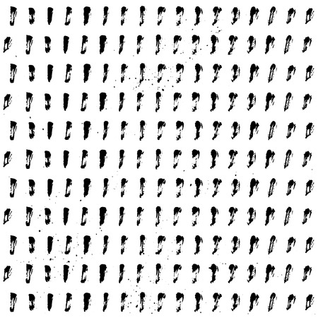 Hand drawn vector vintage texture. Seamless abstract pattern with spots. Ink and featherのイラスト素材