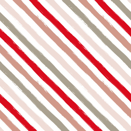 Abstract seamless pattern with colorful and white striped. Vintage textured layoutのイラスト素材