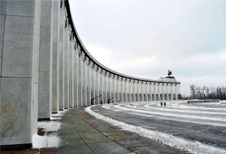 In the 1960s, the Soviet authorities decided to put the area to use as an open-air museum dedicated to the Russian victory over Napoleon の写真素材