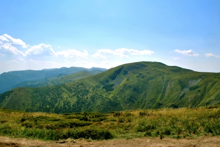 Karpaty, mountains in Ukraine の写真素材